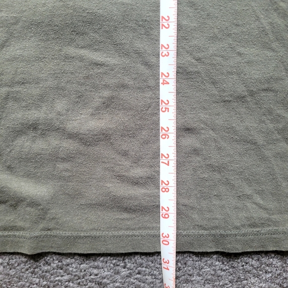 Vintage nike long sleeve shirt tee sz XL green yellow embroidered smoosh, flaw - Picture 9 of 15